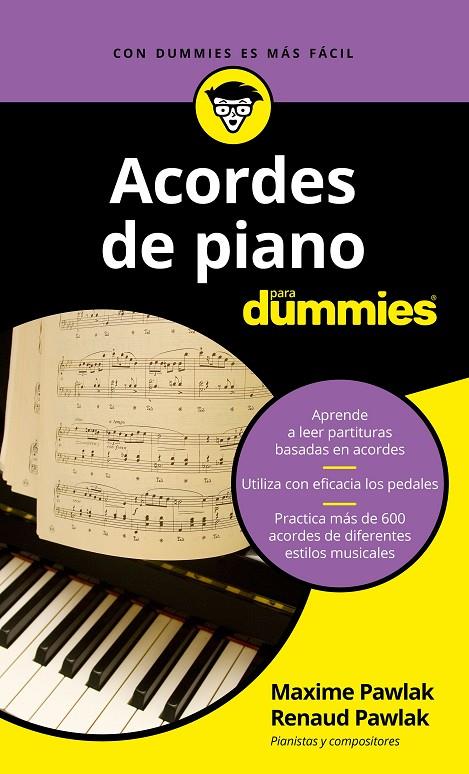 ACORDES DE PIANO PARA DUMMIES | 9788432904868 | PAWLAK, MAXIME/PAWLAK, RENAUD | Llibreria Ombra | Llibreria online de Rubí, Barcelona | Comprar llibres en català i castellà online