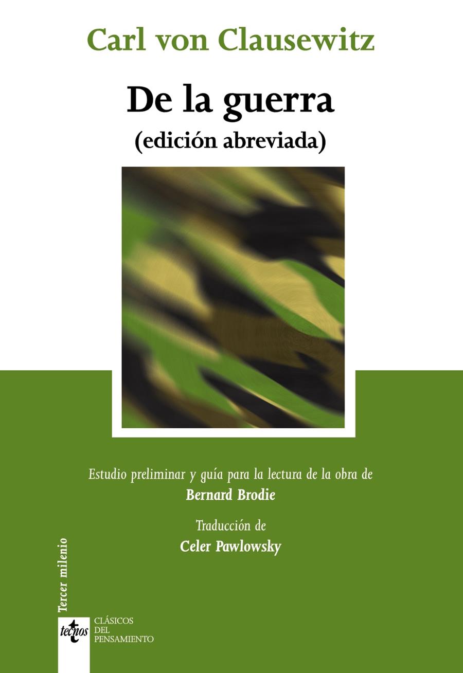 DE LA GUERRA | 9788430951185 | CLAUSEWITZ, KARL VON | Llibreria Ombra | Llibreria online de Rubí, Barcelona | Comprar llibres en català i castellà online