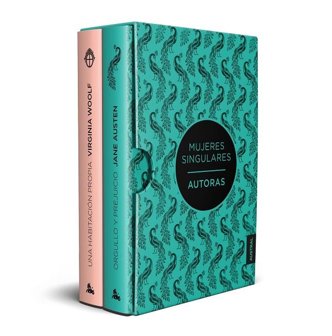 ESTUCHE MUJERES SINGULARES. AUTORAS HABITACION PROPIA  ORGULLO Y PREJUICIO | 9788408197430 | WOOLF, VIRGINIA/AUSTEN, JANE | Llibreria Ombra | Llibreria online de Rubí, Barcelona | Comprar llibres en català i castellà online