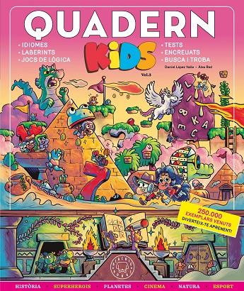 QUADERN KIDS VOL.3 | 9788410025318 | LÓPEZ VALLE, DANIEL | Llibreria Ombra | Llibreria online de Rubí, Barcelona | Comprar llibres en català i castellà online