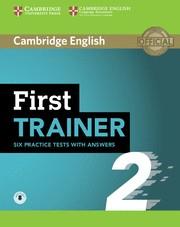 FIRST TRAINER 2. SIX PRACTICE.  TESTS WITH ANSWERS WITH AUDIO | 9781108525480 | AA.VV. | Llibreria Ombra | Llibreria online de Rubí, Barcelona | Comprar llibres en català i castellà online