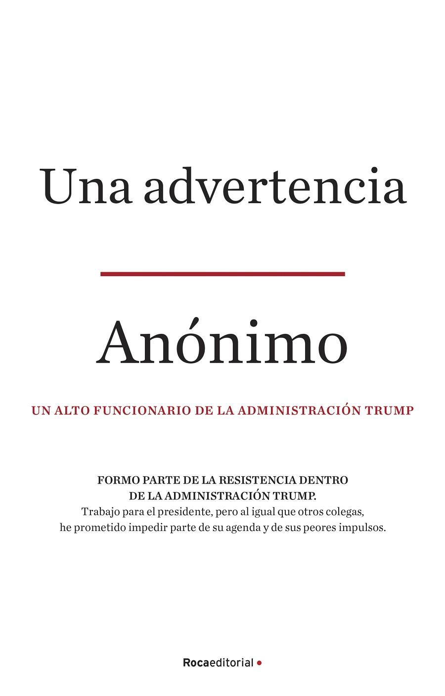 UNA ADVERTENCIA | 9788418249129 | (ANONYMOUS), ANÓNIMO | Llibreria Ombra | Llibreria online de Rubí, Barcelona | Comprar llibres en català i castellà online