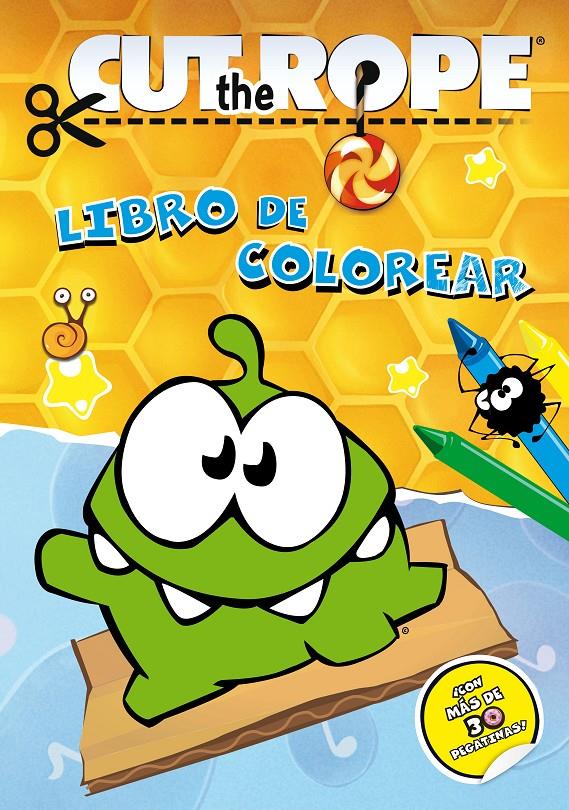 CUT THE ROPE LIBRO DE COLOREAR | 9788437281179 | Llibreria Ombra | Llibreria online de Rubí, Barcelona | Comprar llibres en català i castellà online