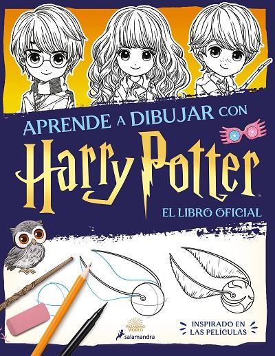 APRENDE A DIBUJAR CON HARRY POTTER (LIBRO OFICIAL) | 9788419275905 | ROWLING, J.K. | Llibreria Ombra | Llibreria online de Rubí, Barcelona | Comprar llibres en català i castellà online