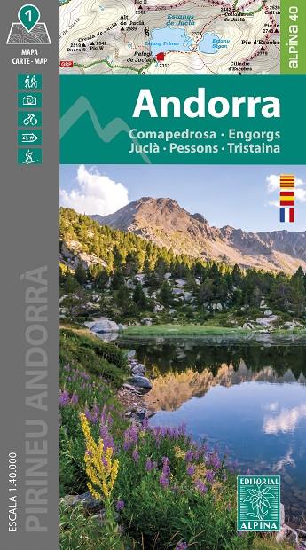 ANDORRA ALPINA 40 | 9788470111235 | ALPINA | Llibreria Ombra | Llibreria online de Rubí, Barcelona | Comprar llibres en català i castellà online